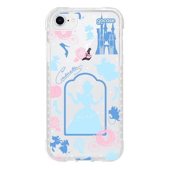 Capinha para celular  Princesas - Cinderela Moldura