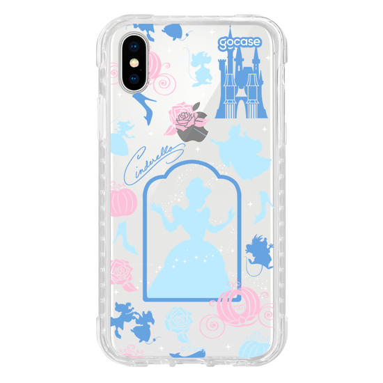 Capinha para celular  Princesas - Cinderela Moldura