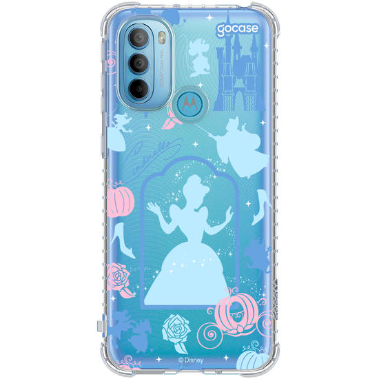 Capinha para celular  Princesas - Cinderela Moldura