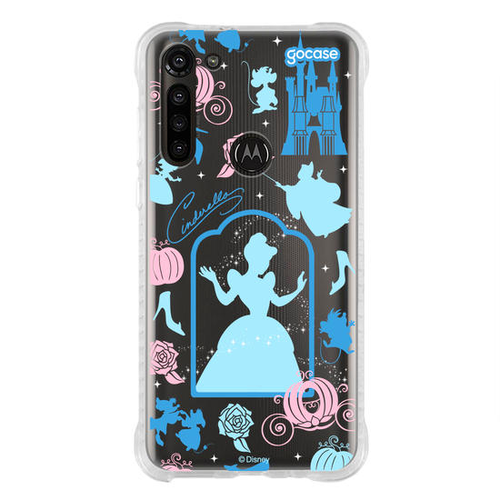 Capinha para celular  Princesas - Cinderela Moldura