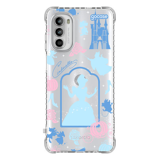 Capinha para celular  Princesas - Cinderela Moldura