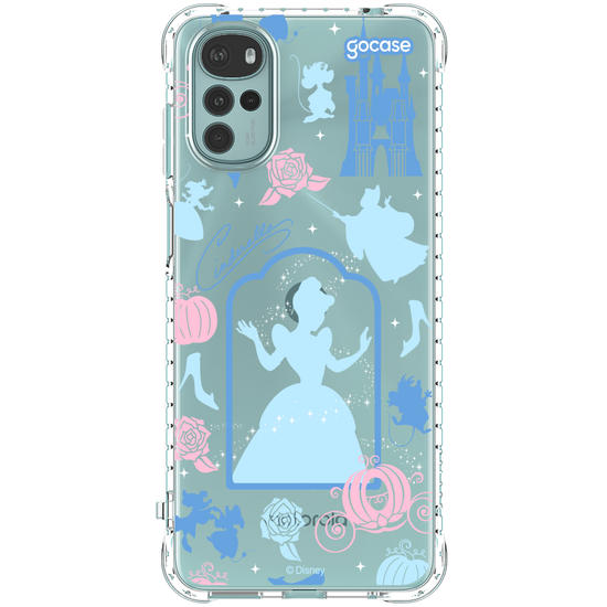 Capinha para celular  Princesas - Cinderela Moldura