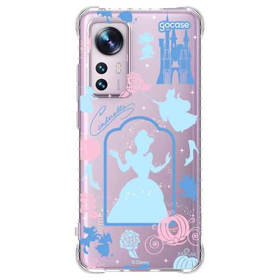 Capinha para celular  Princesas - Cinderela Moldura