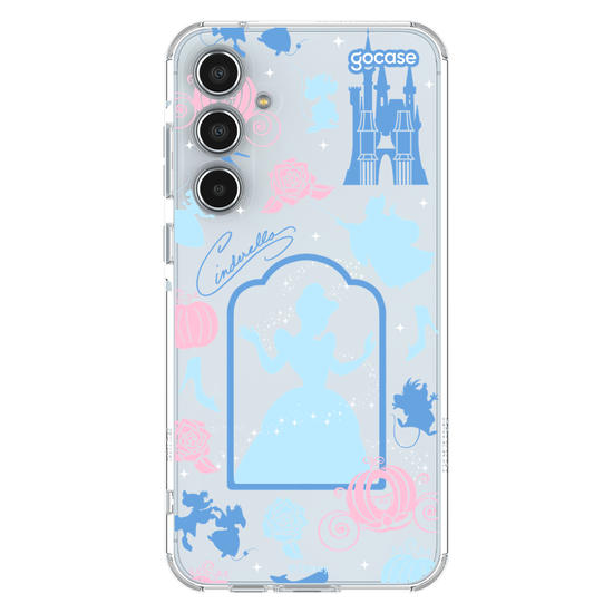 Capinha para celular  Princesas - Cinderela Moldura