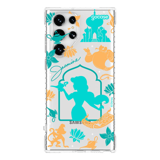 Capinha para celular  Princesas - Jasmine Moldura