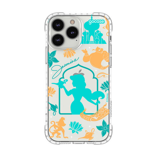 Capinha para celular  Princesas - Jasmine Moldura