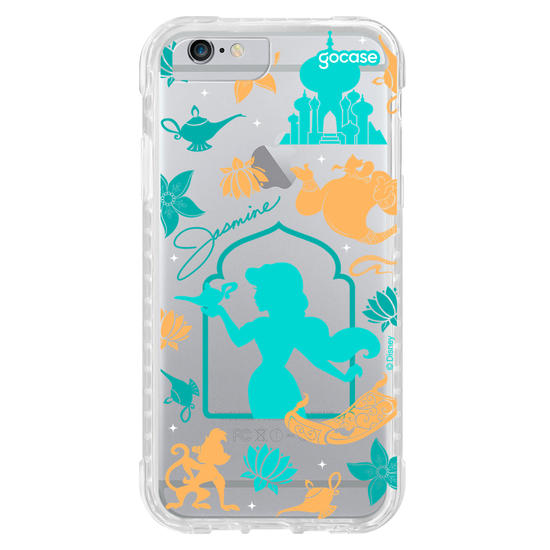 Capinha para celular  Princesas - Jasmine Moldura