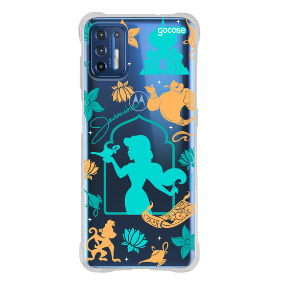 Capinha para celular  Princesas - Jasmine Moldura