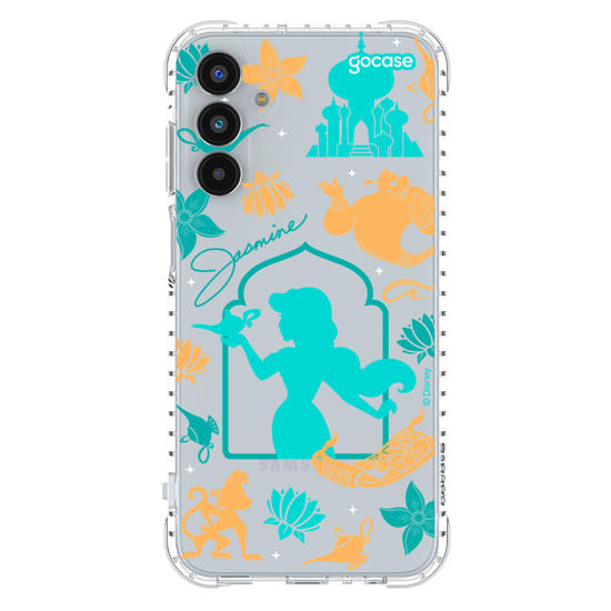 Capinha para celular  Princesas - Jasmine Moldura