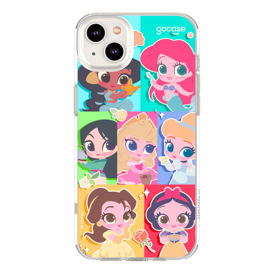 Capinha para celular  Princesas - Quadrinhos com Princesas Cute