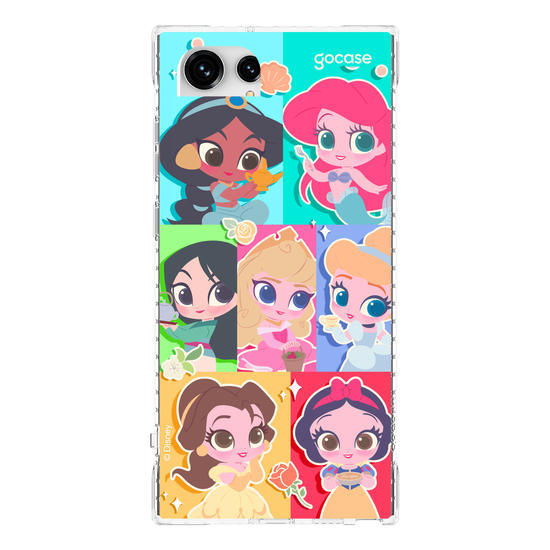 Capinha para celular  Princesas - Quadrinhos com Princesas Cute