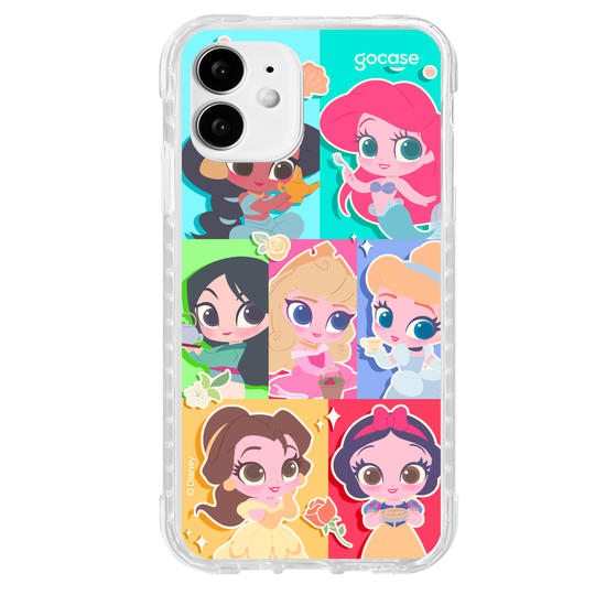Capinha para celular  Princesas - Quadrinhos com Princesas Cute
