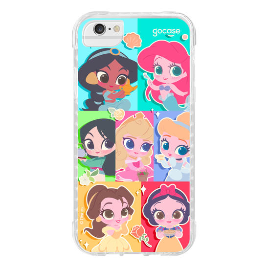 Capinha para celular  Princesas - Quadrinhos com Princesas Cute