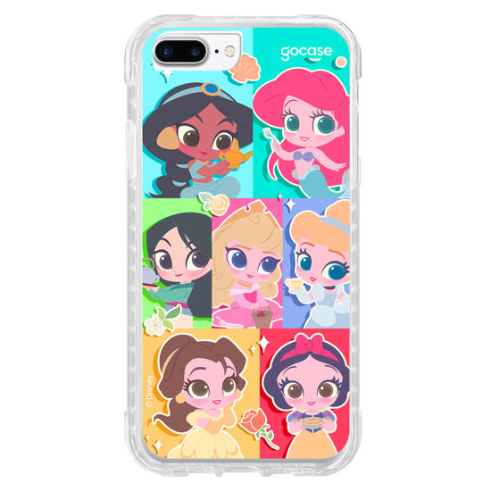 Capinha para celular  Princesas - Quadrinhos com Princesas Cute