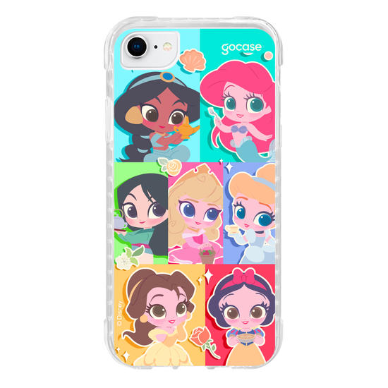 Capinha para celular  Princesas - Quadrinhos com Princesas Cute