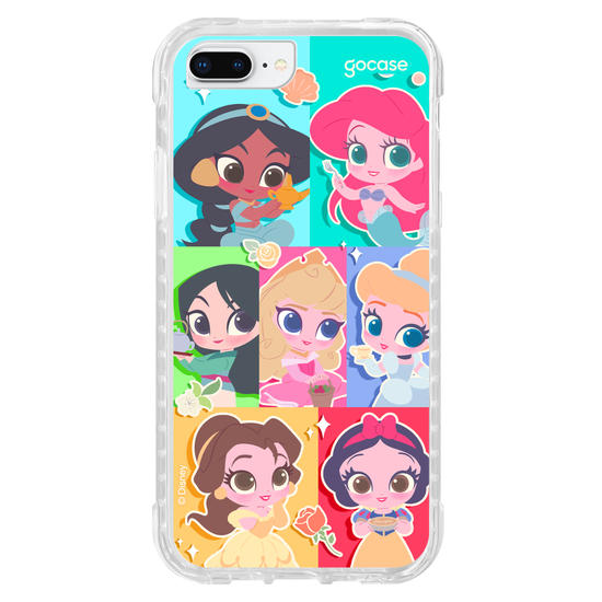 Capinha para celular  Princesas - Quadrinhos com Princesas Cute