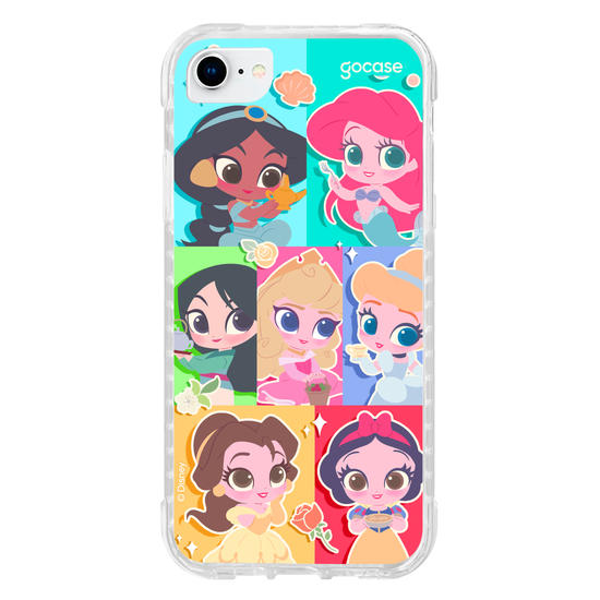 Capinha para celular  Princesas - Quadrinhos com Princesas Cute