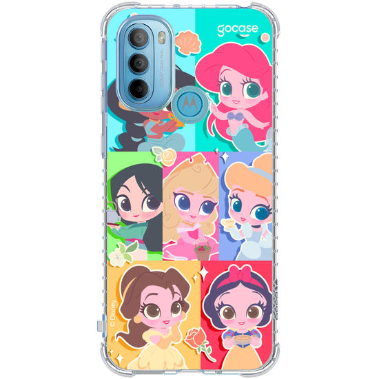 Capinha para celular  Princesas - Quadrinhos com Princesas Cute