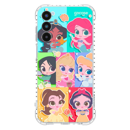 Capinha para celular  Princesas - Quadrinhos com Princesas Cute