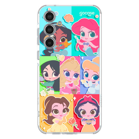 Capinha para celular  Princesas - Quadrinhos com Princesas Cute