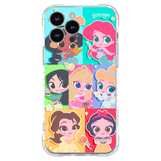 Capinha para celular  Princesas - Quadrinhos com Princesas Cute