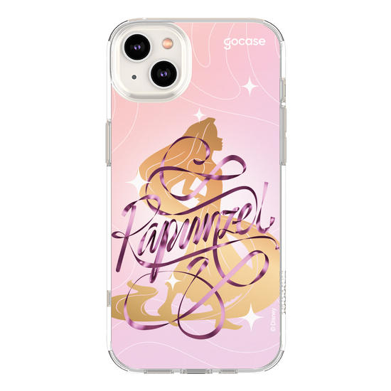 Capinha para celular  Rapunzel Silhueta e Fita