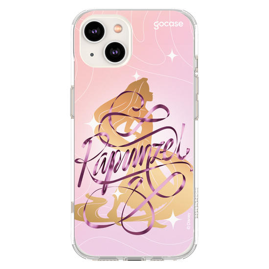 Capinha para celular  Rapunzel Silhueta e Fita