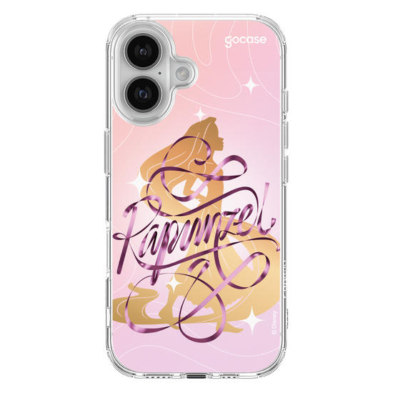 Capinha para celular  Rapunzel Silhueta e Fita