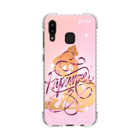 Capinha para celular  Rapunzel Silhueta e Fita