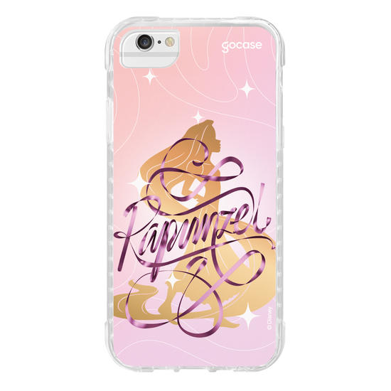 Capinha para celular  Rapunzel Silhueta e Fita