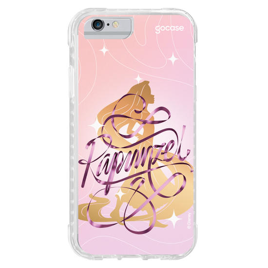 Capinha para celular  Rapunzel Silhueta e Fita