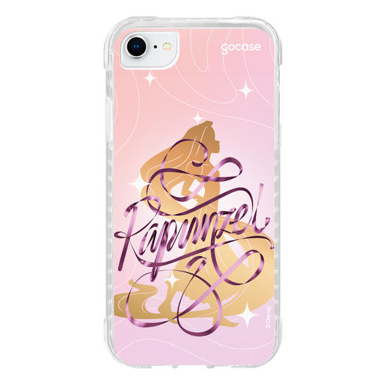 Capinha para celular  Rapunzel Silhueta e Fita