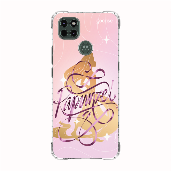 Capinha para celular  Rapunzel Silhueta e Fita