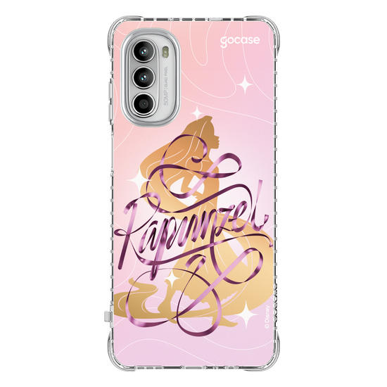 Capinha para celular  Rapunzel Silhueta e Fita