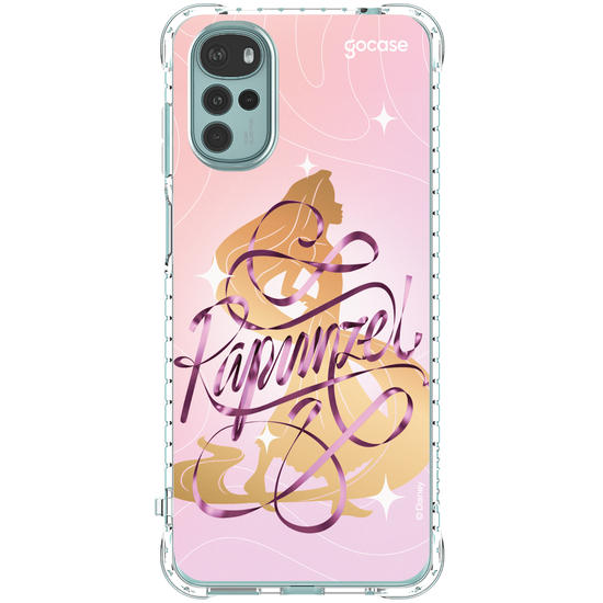 Capinha para celular  Rapunzel Silhueta e Fita