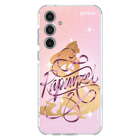 Capinha para celular  Rapunzel Silhueta e Fita