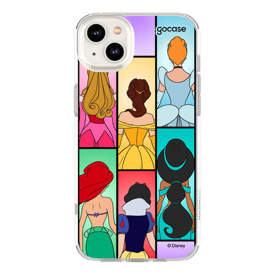 Capinha para celular Princesas - Pose de Costas