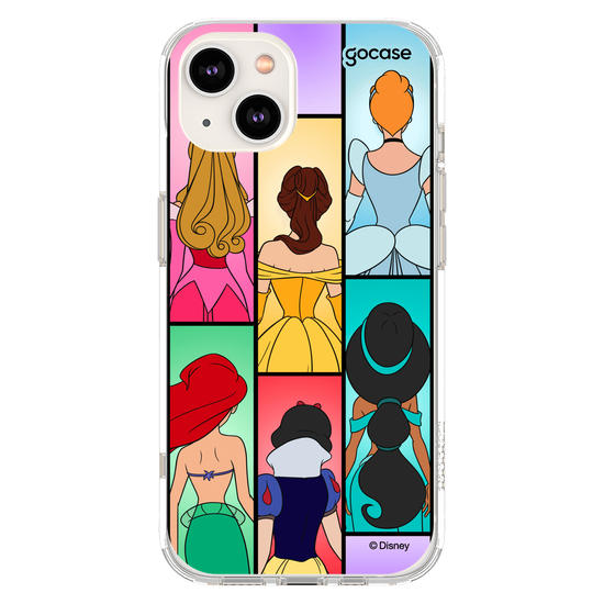Capinha para celular Princesas - Pose de Costas