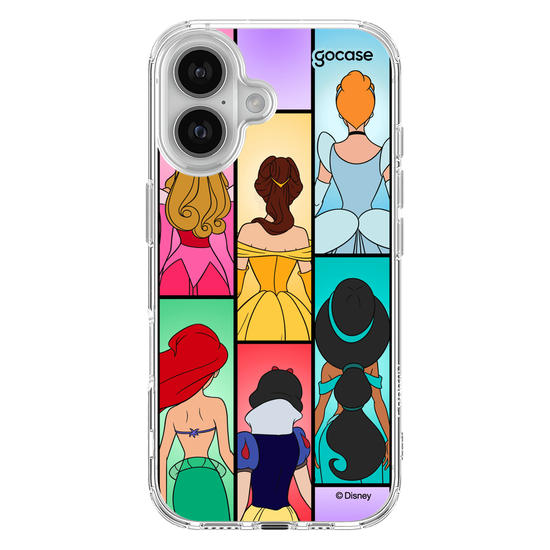 Capinha para celular Princesas - Pose de Costas