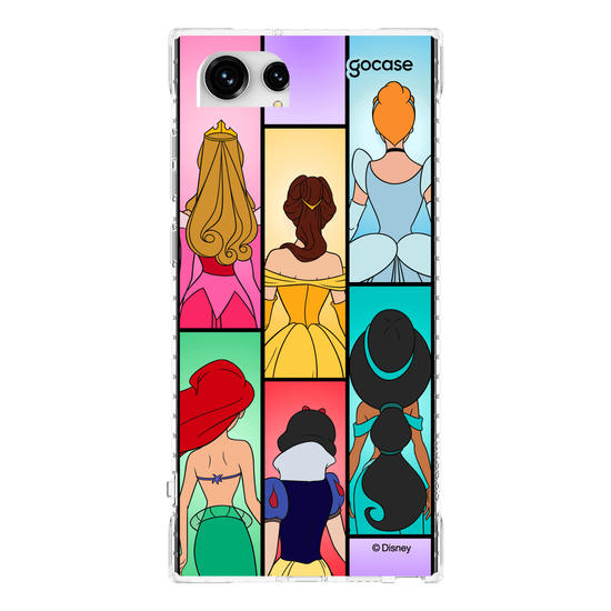 Capinha para celular Princesas - Pose de Costas