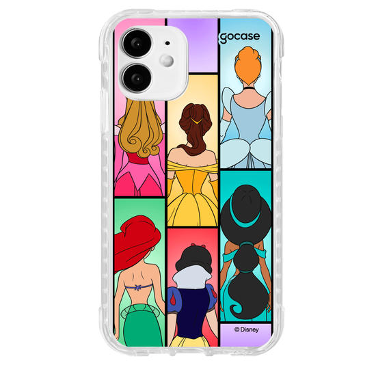 Capinha para celular Princesas - Pose de Costas