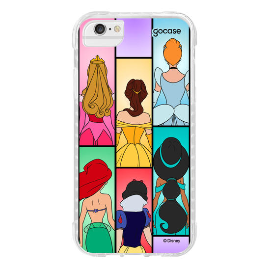 Capinha para celular Princesas - Pose de Costas