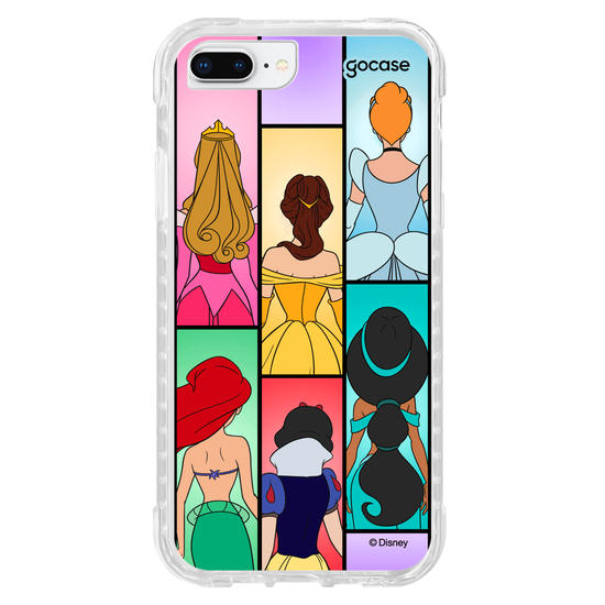 Capinha para celular Princesas - Pose de Costas
