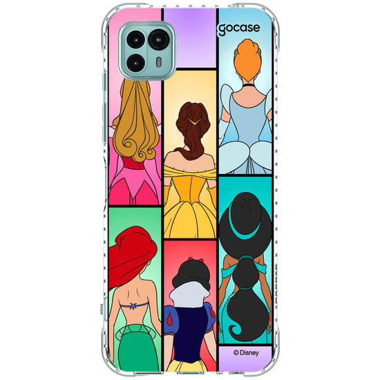 Capinha para celular Princesas - Pose de Costas