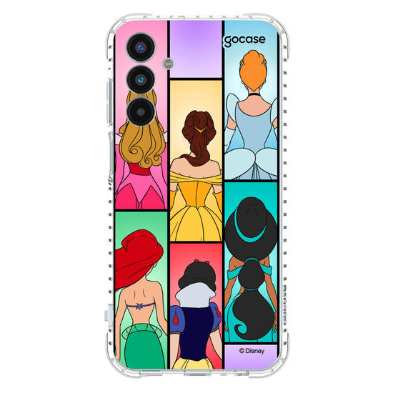 Capinha para celular Princesas - Pose de Costas