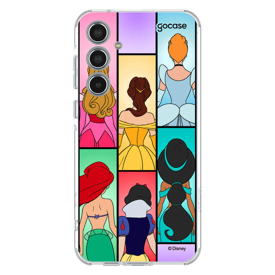 Capinha para celular Princesas - Pose de Costas