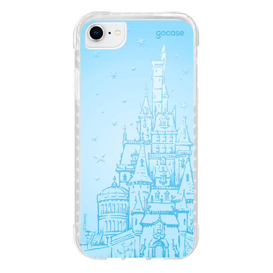 Capinha para celular  Princesas - Castelo Azul