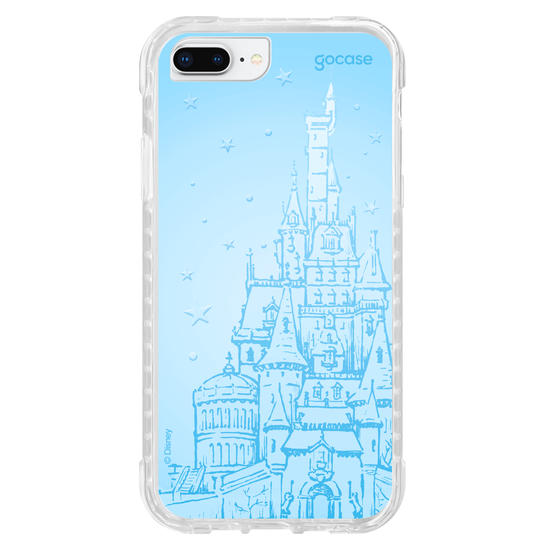 Capinha para celular  Princesas - Castelo Azul