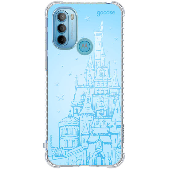 Capinha para celular  Princesas - Castelo Azul