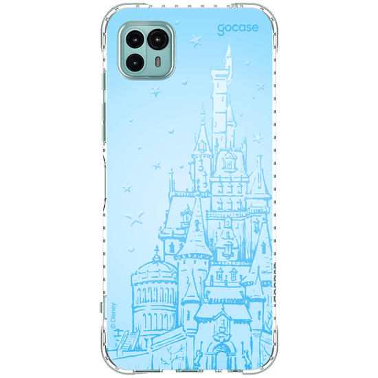 Capinha para celular  Princesas - Castelo Azul